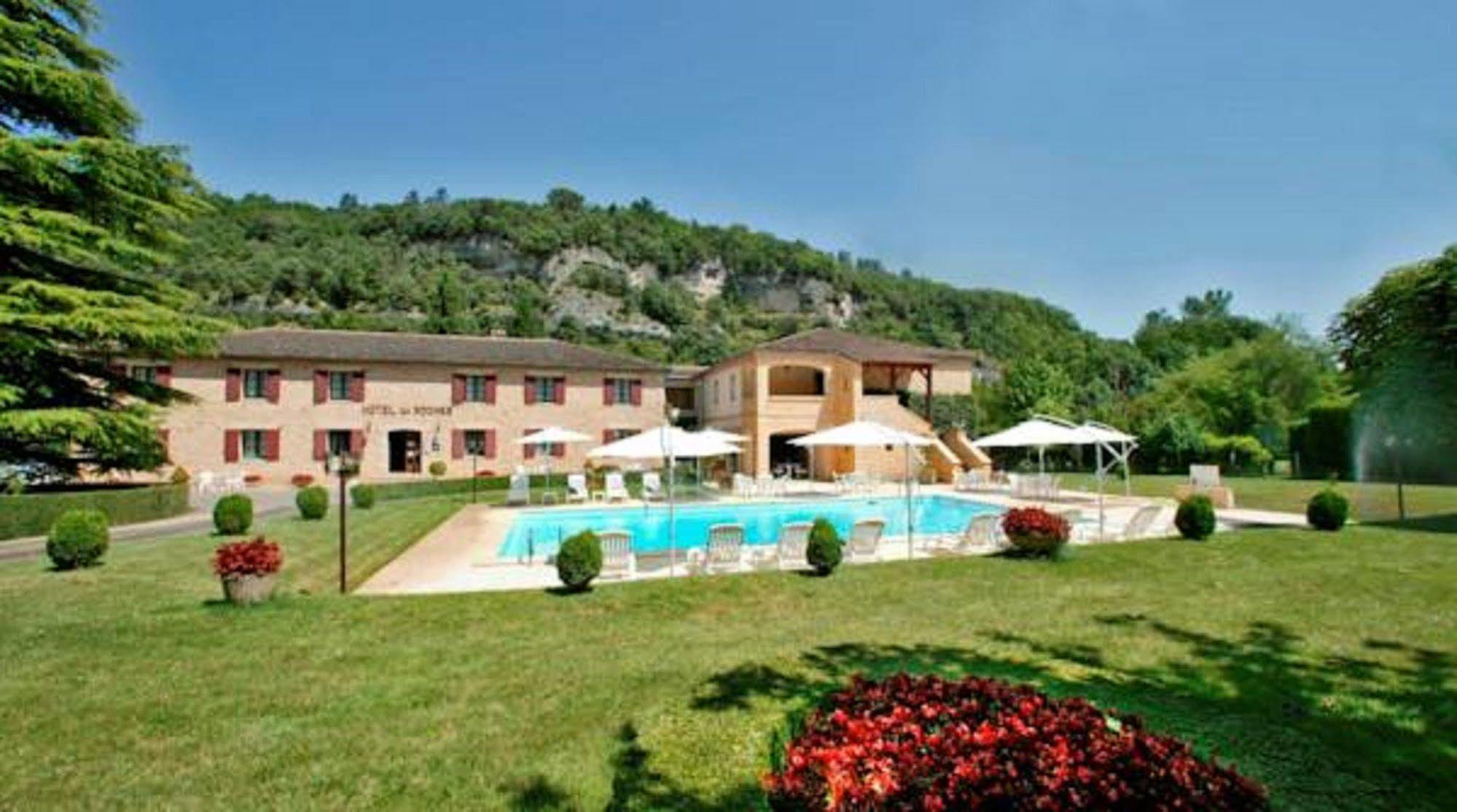 Hotel Des Roches - Climatisation Les Eyzies Экстерьер фото